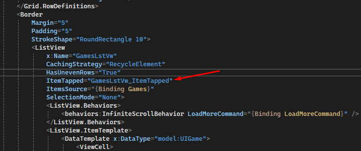 GameList.xaml